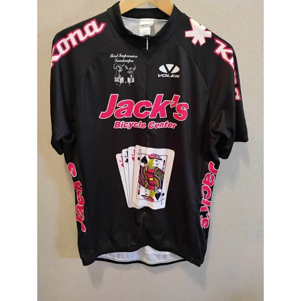 Voler Jacks Bicycle Center Bellingham WA 3/4 Zip 2XL NWOT